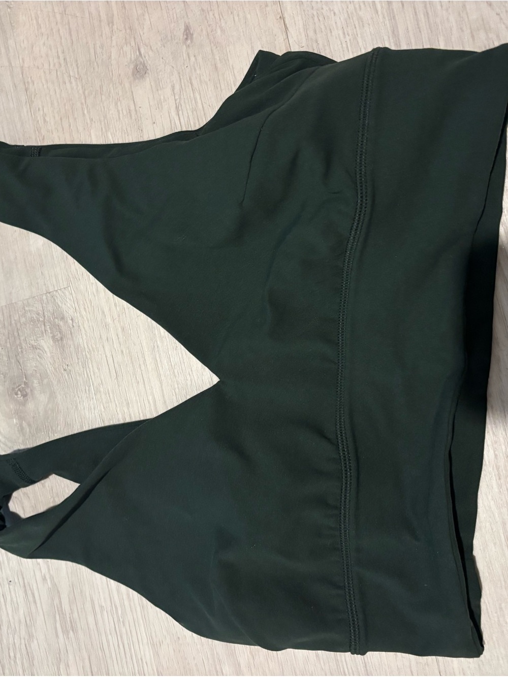 lululemon athletica Dark Green Seamless Sports Bralette